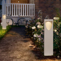 Stone Outdoor Path Light Warm LED Modern Design | Radelo