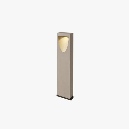 Stone Outdoor Path Light Warm LED Modern Design | Radelo