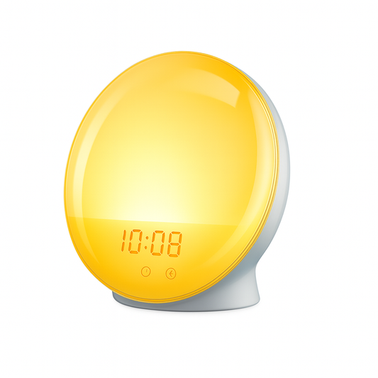 Sunrise Alarm Clock with Ambient Lighting Modern Design | Lumira
