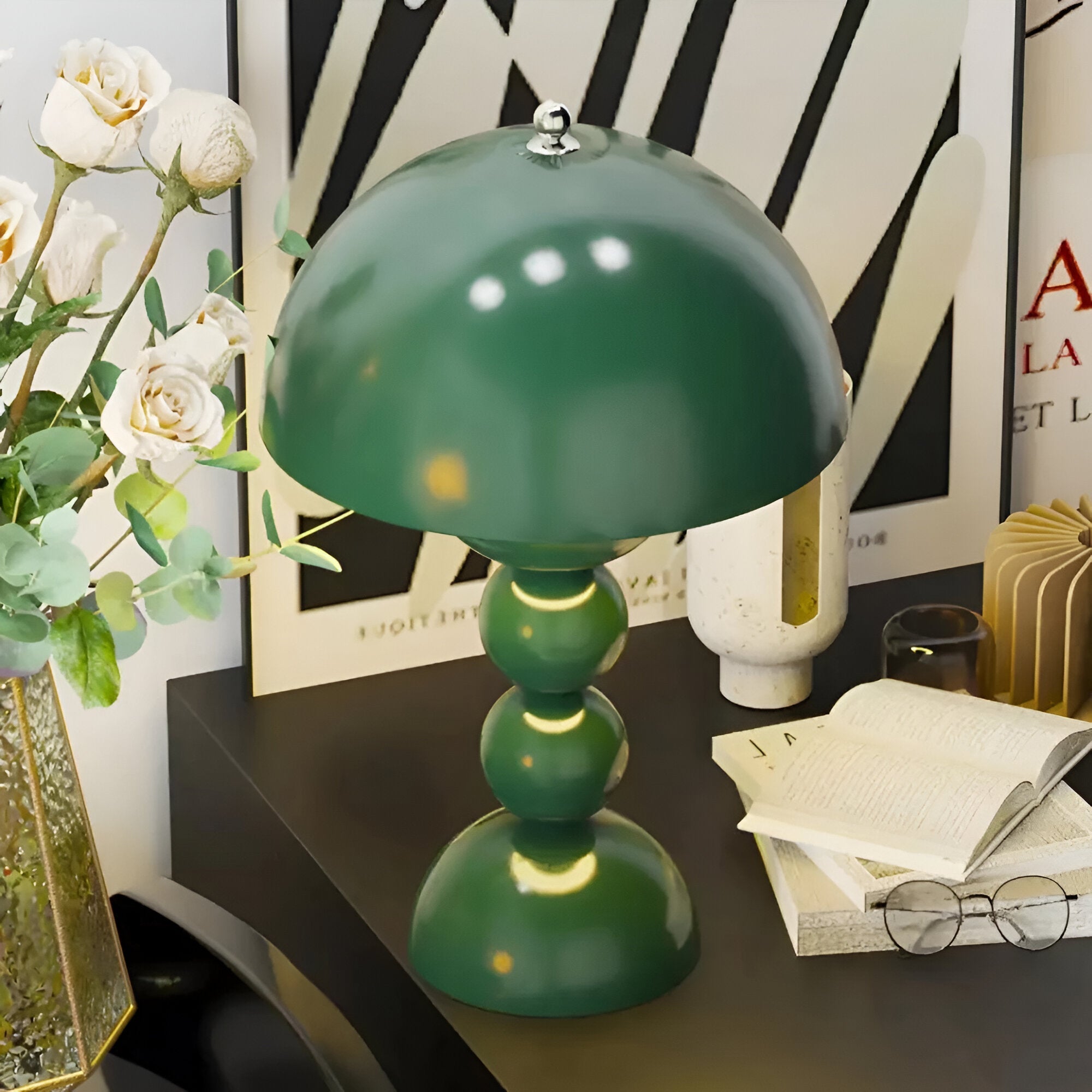 Table Lamp Acrylic Wireless Nordic Style | Doriva