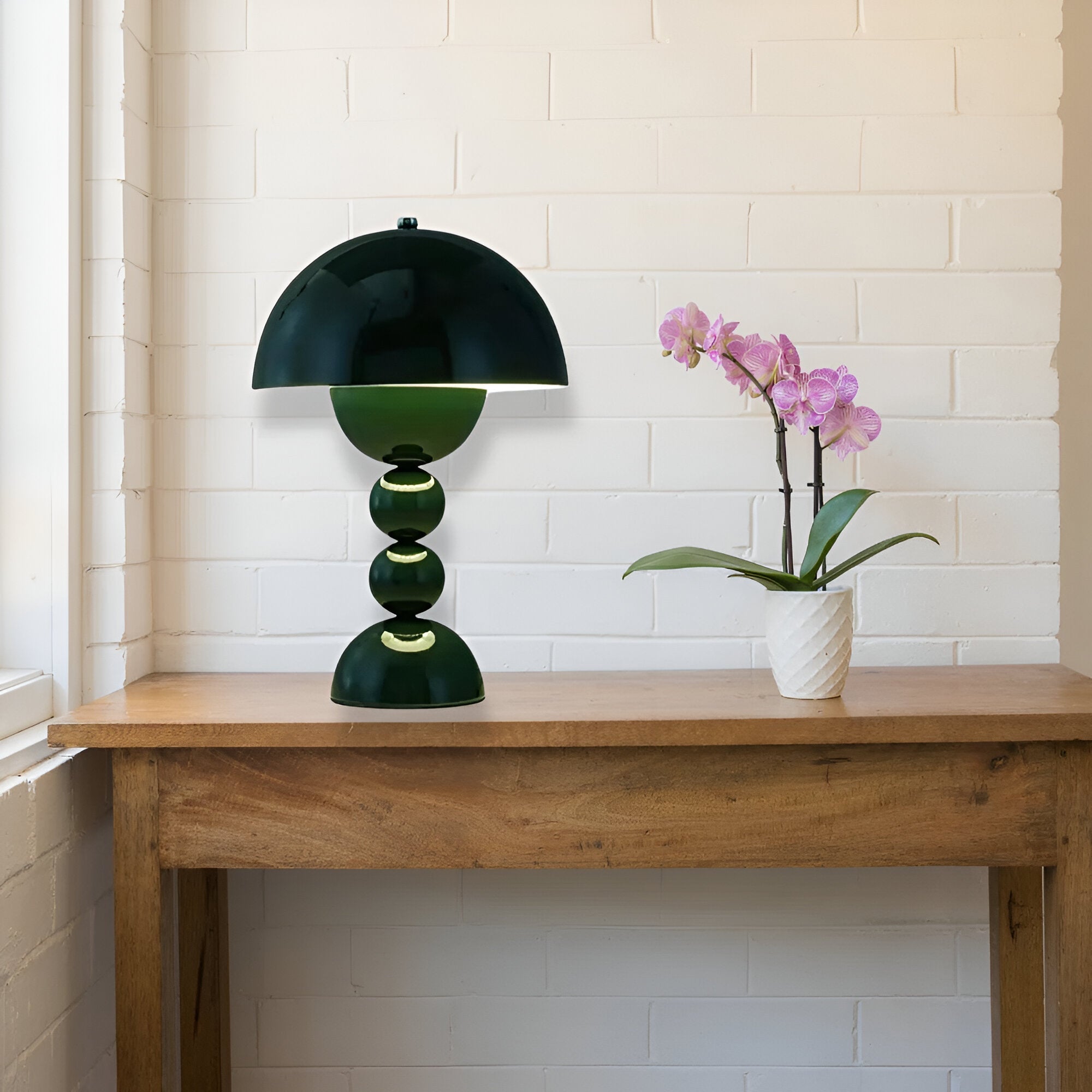 Table Lamp Acrylic Wireless Nordic Style | Doriva