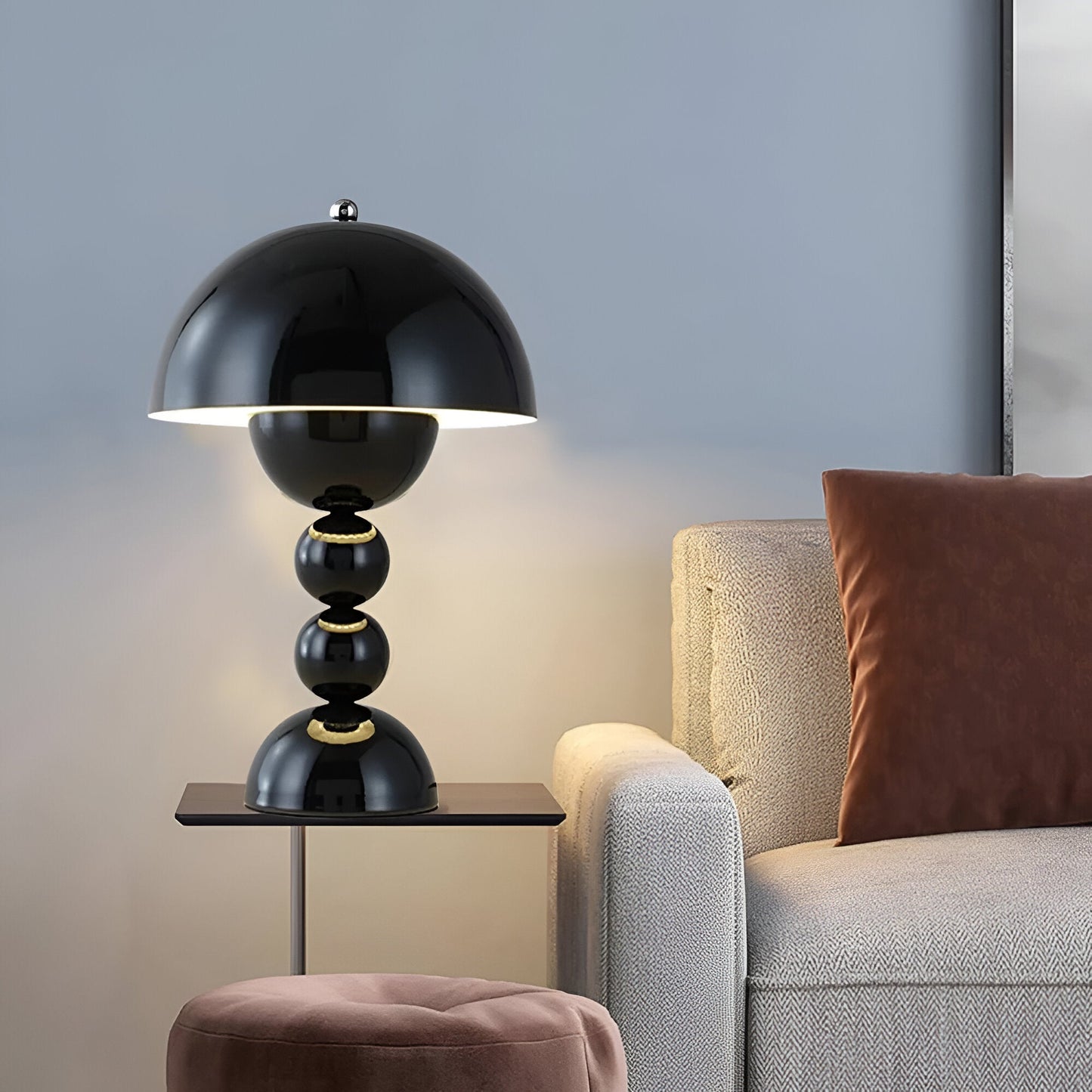 Table Lamp Acrylic Wireless Nordic Style | Doriva
