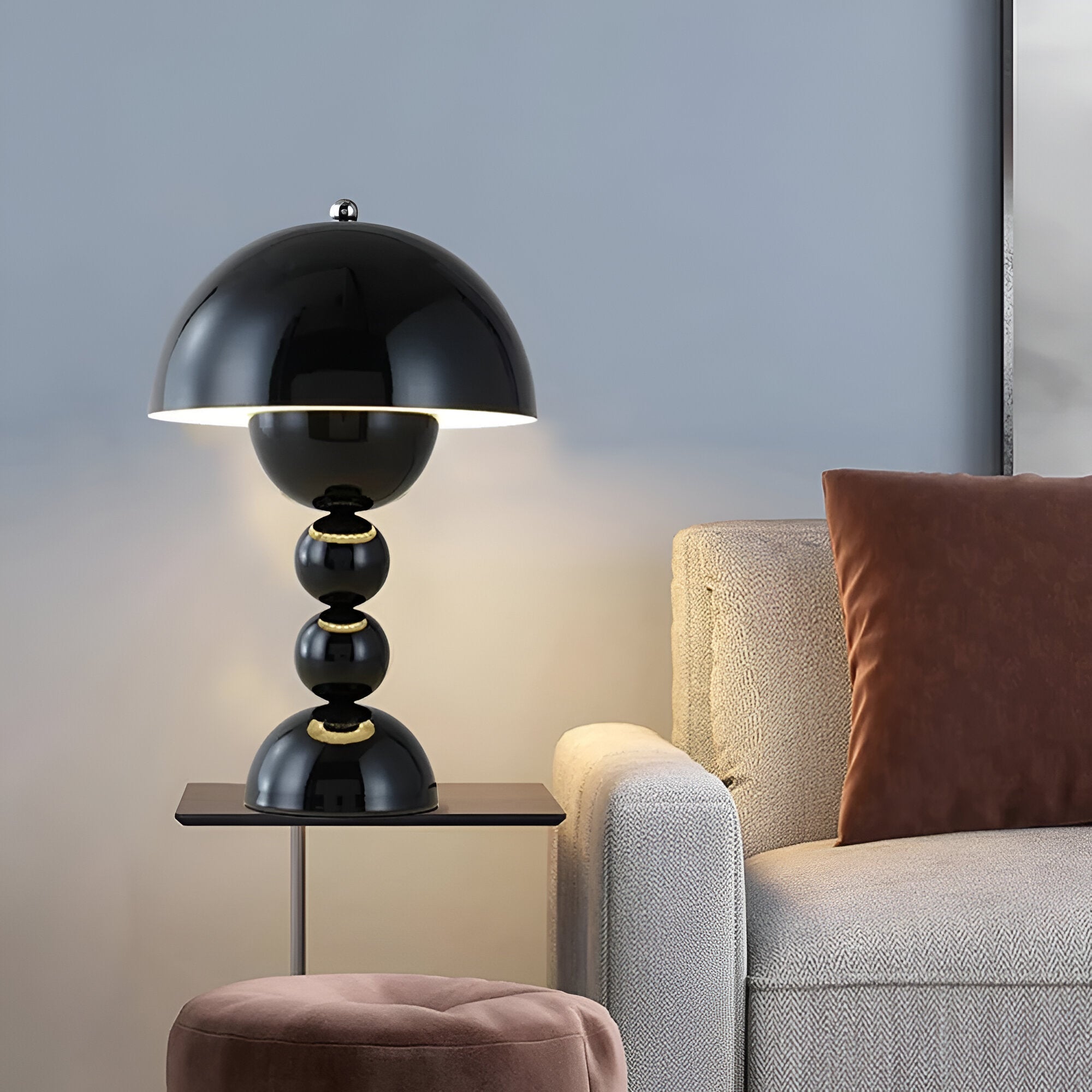 Table Lamp Acrylic Wireless Nordic Style | Doriva
