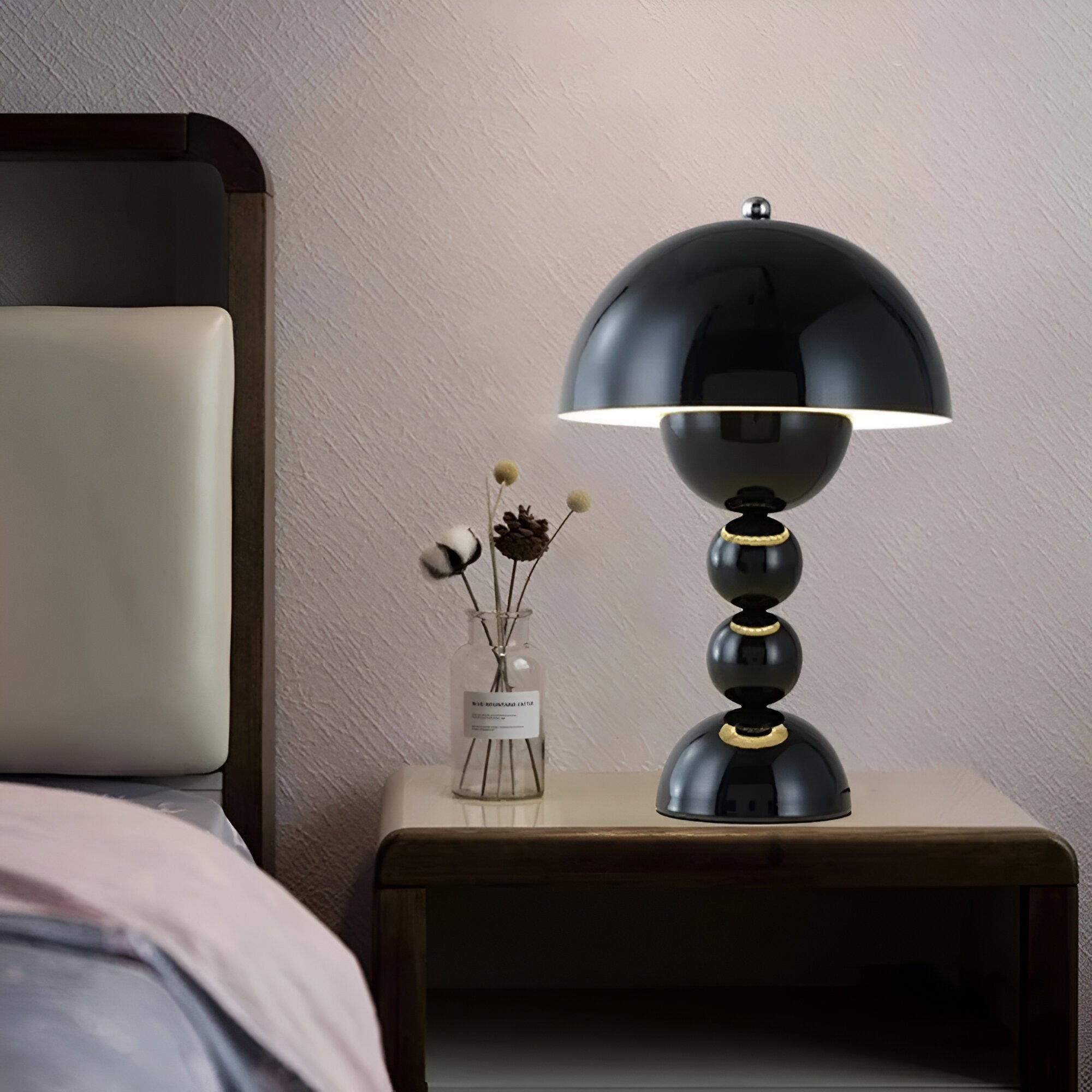 Table Lamp Acrylic Wireless Nordic Style | Doriva
