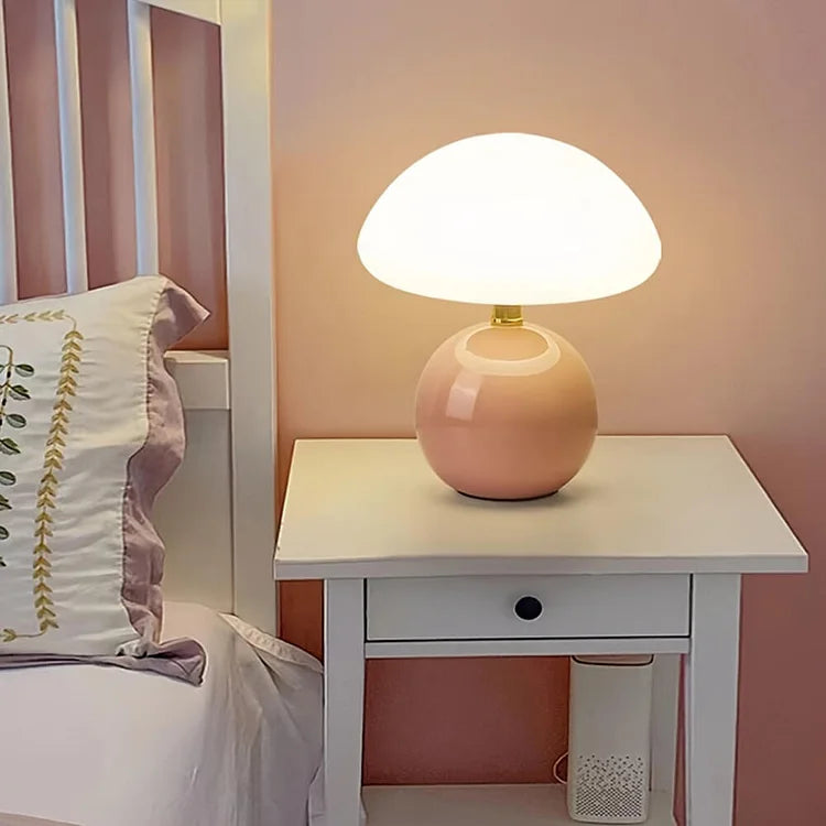 Table Lamp Ceramic LED in Modern Style | Caverno