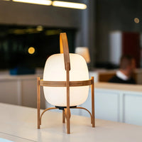 Table Lamp Glass Body Modern Glow | Nomaro