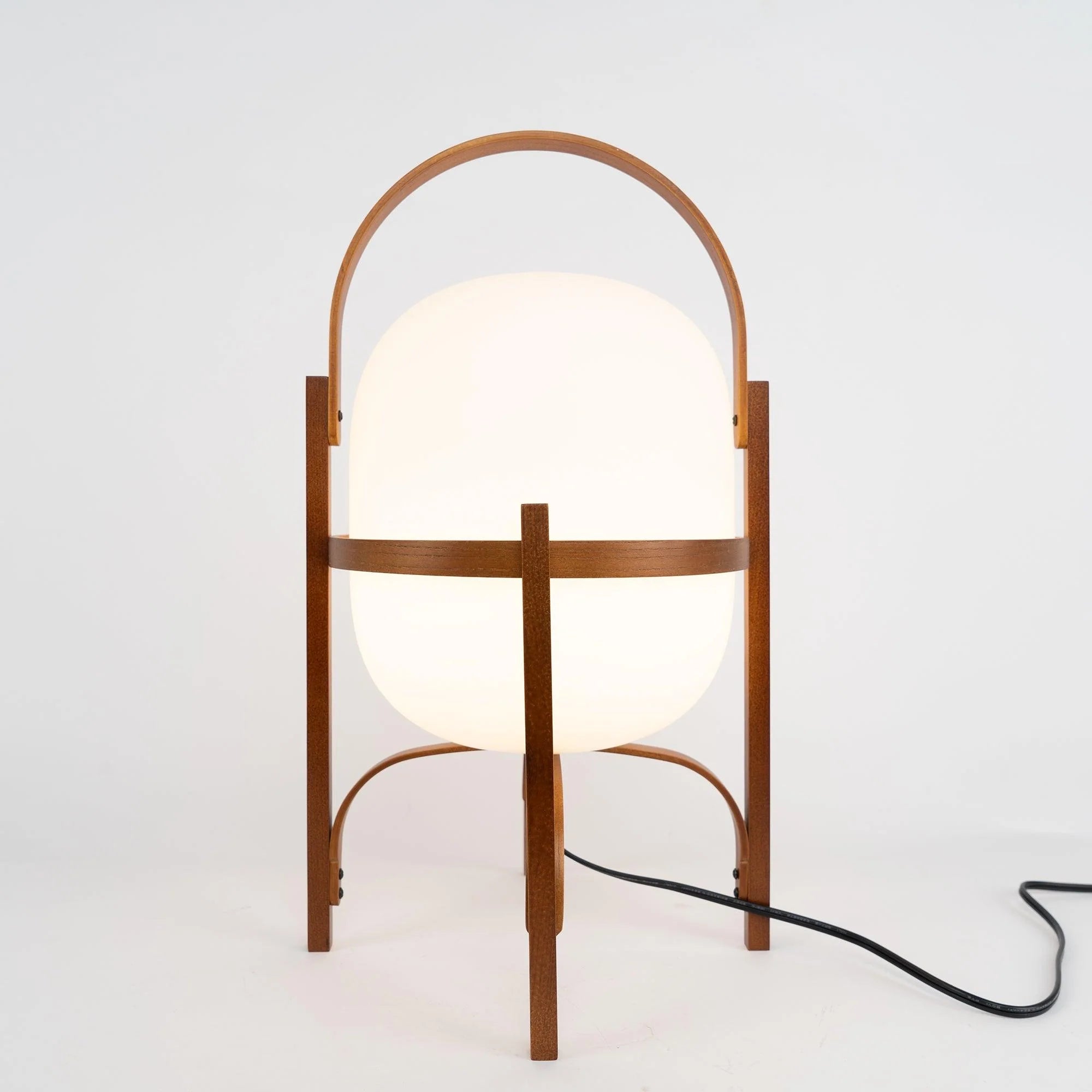 Table Lamp Glass Body Modern Glow | Nomaro