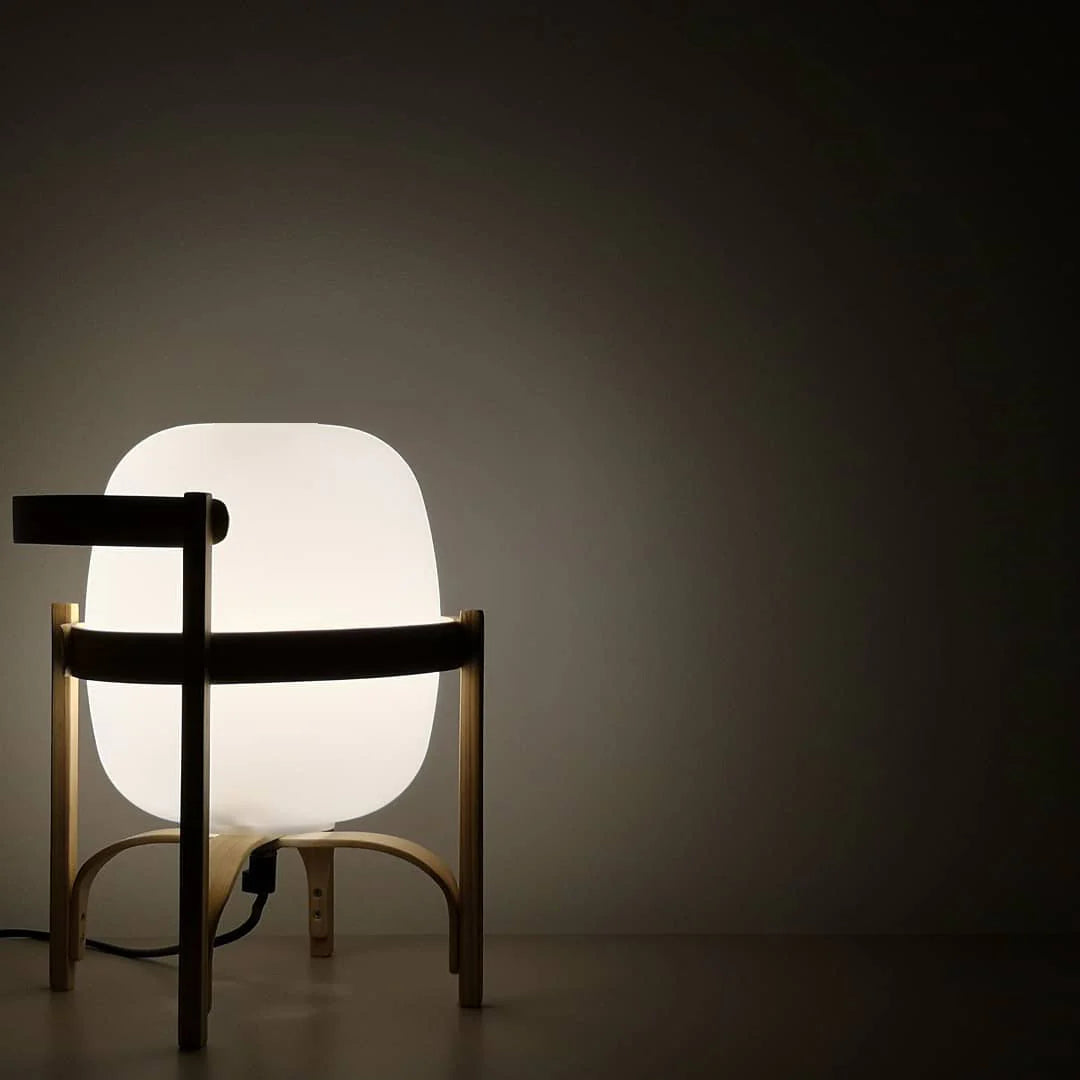 Table Lamp Glass Body Modern Glow | Nomaro