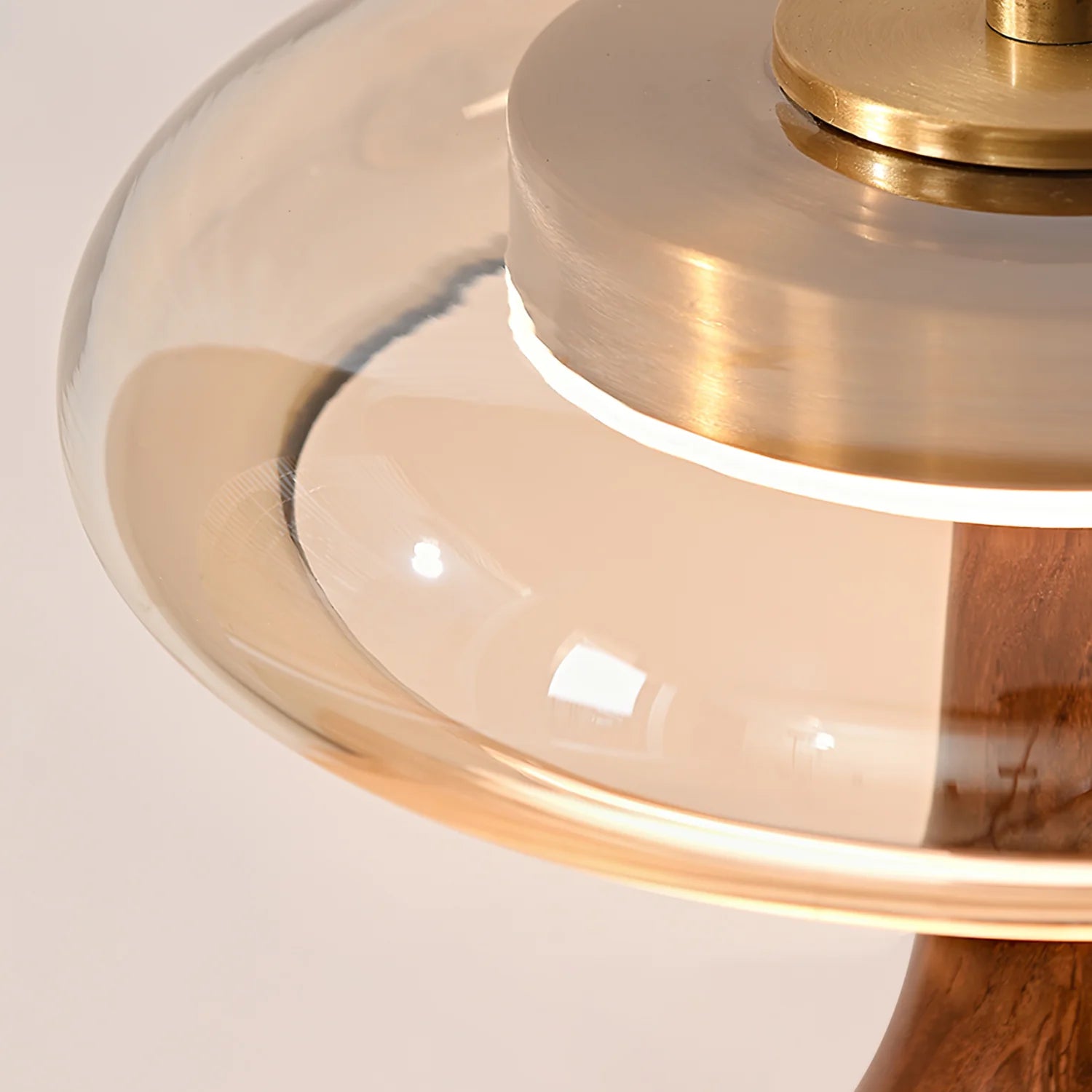 Table Lamp Glass Dome in Modern Design | Andiro