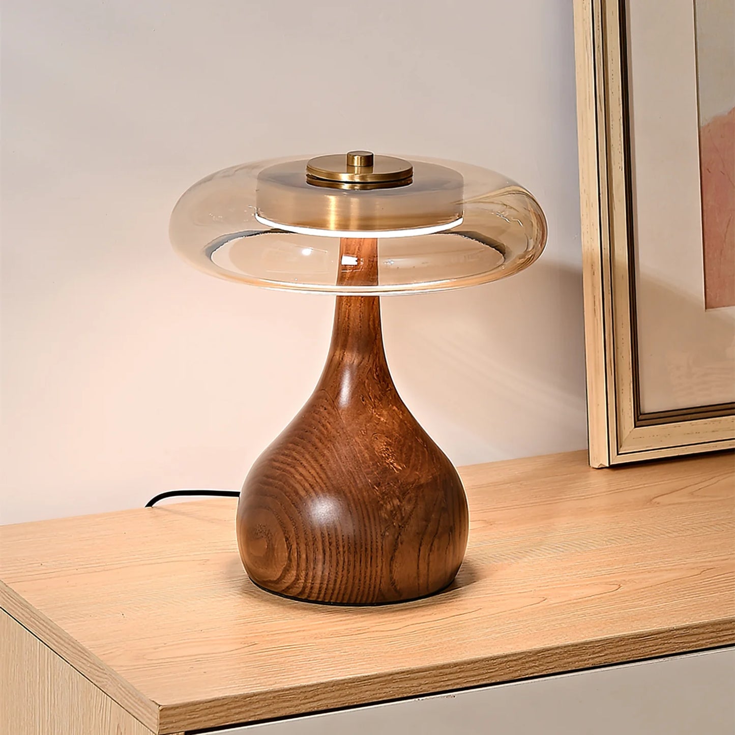 Table Lamp Glass Dome in Modern Design | Andiro