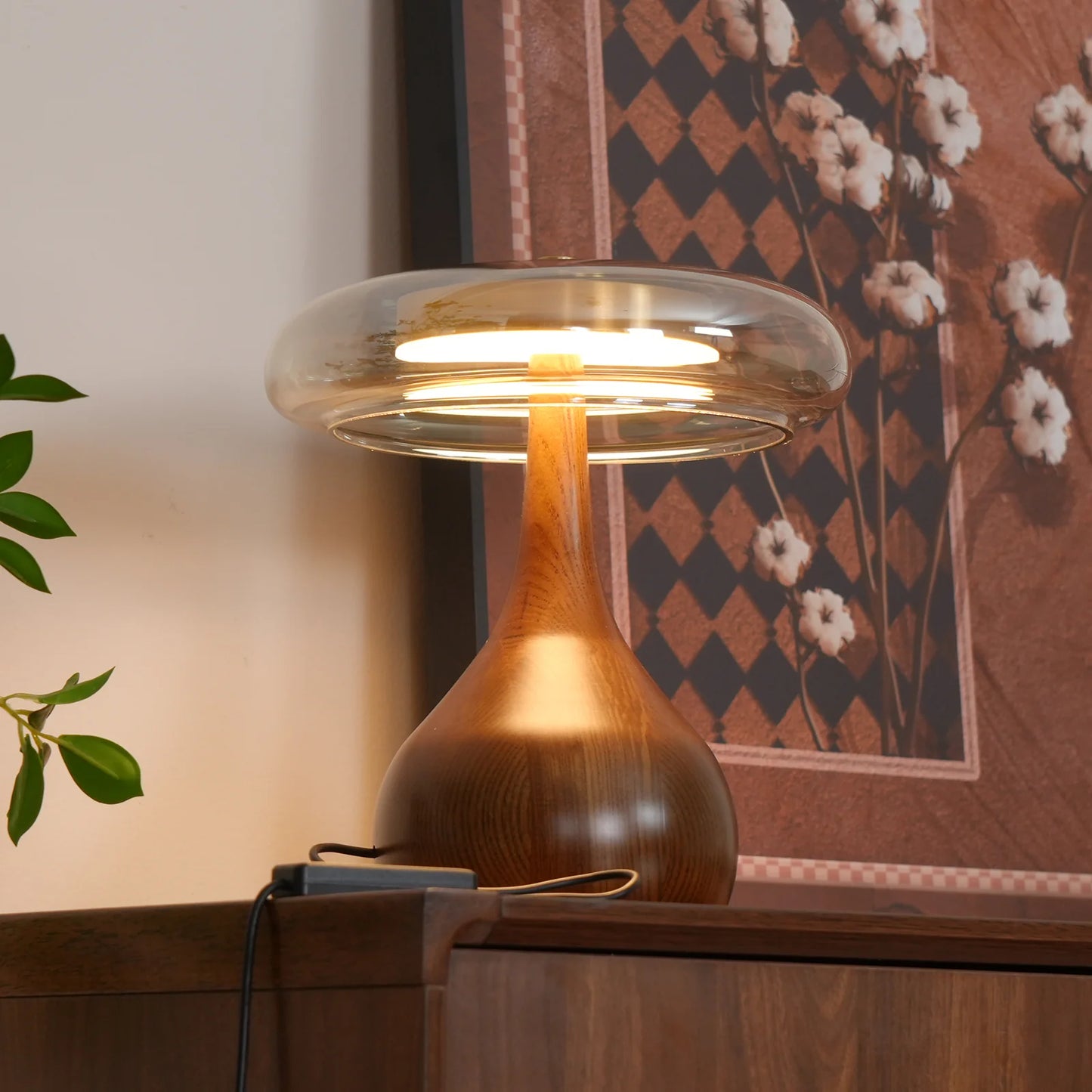 Table Lamp Glass Dome in Modern Design | Andiro