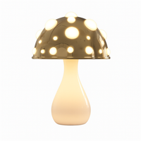 Table Lamp LED Mushroom Design with Warm White Light | Liora