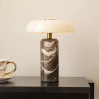 Table Lamp Marble Base Nordic Portable LED Design | Nicomar