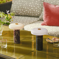 Table Lamp Marble Base Nordic Portable LED Design | Nicomar