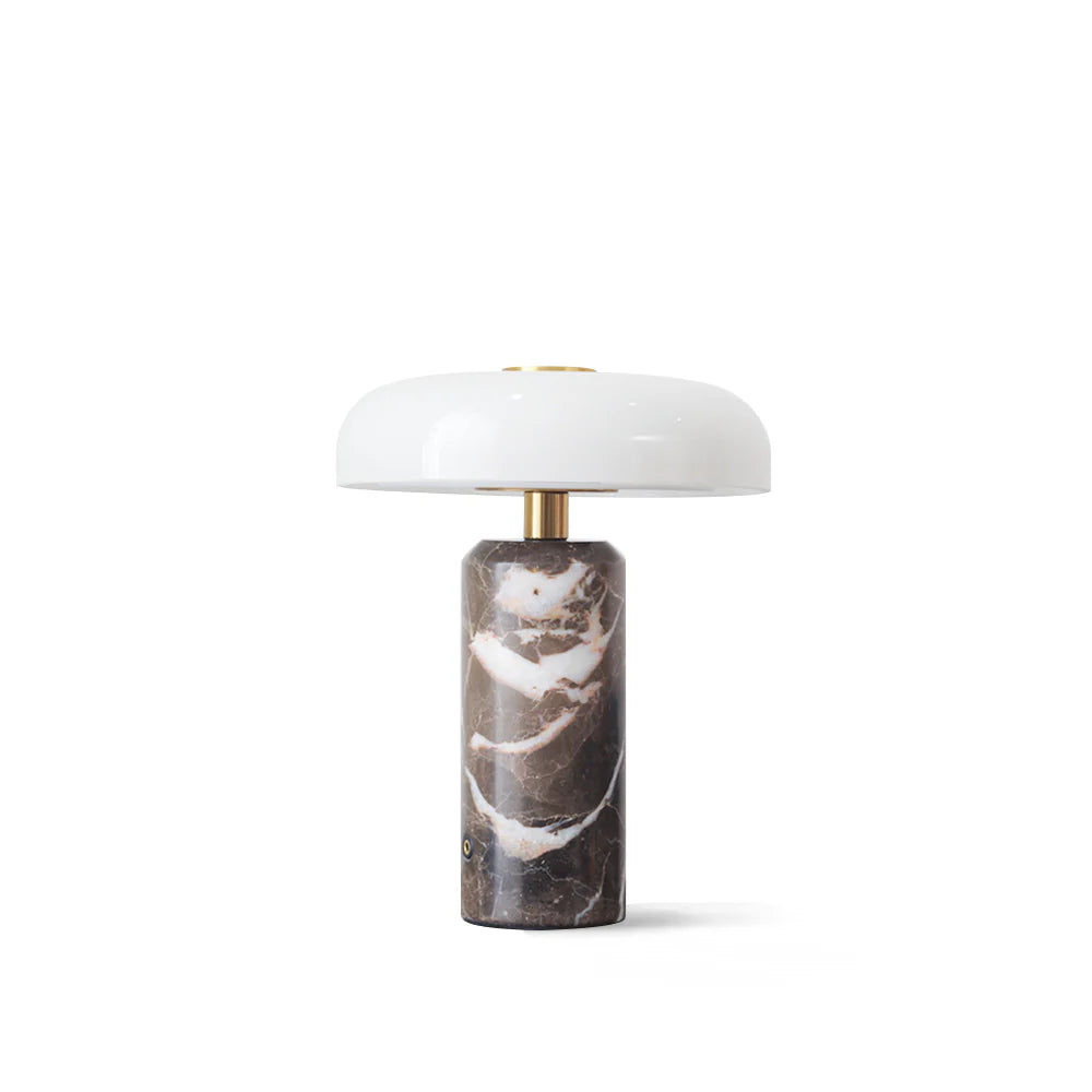 Table Lamp Marble Base Nordic Portable LED Design | Nicomar