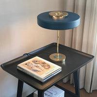 Table Lamp Metal Shade with Acrylic Diffuser Modern | Revolve