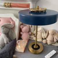 Table Lamp Metal Shade with Acrylic Diffuser Modern | Revolve