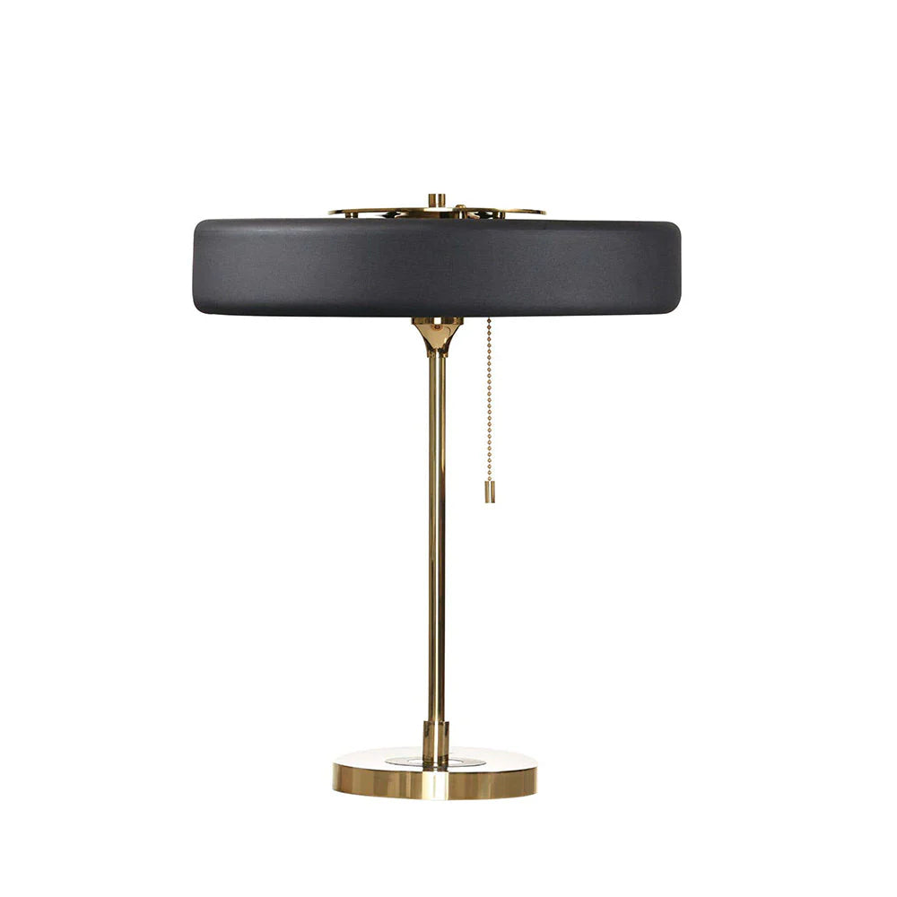 Table Lamp Metal Shade with Acrylic Diffuser Modern | Revolve