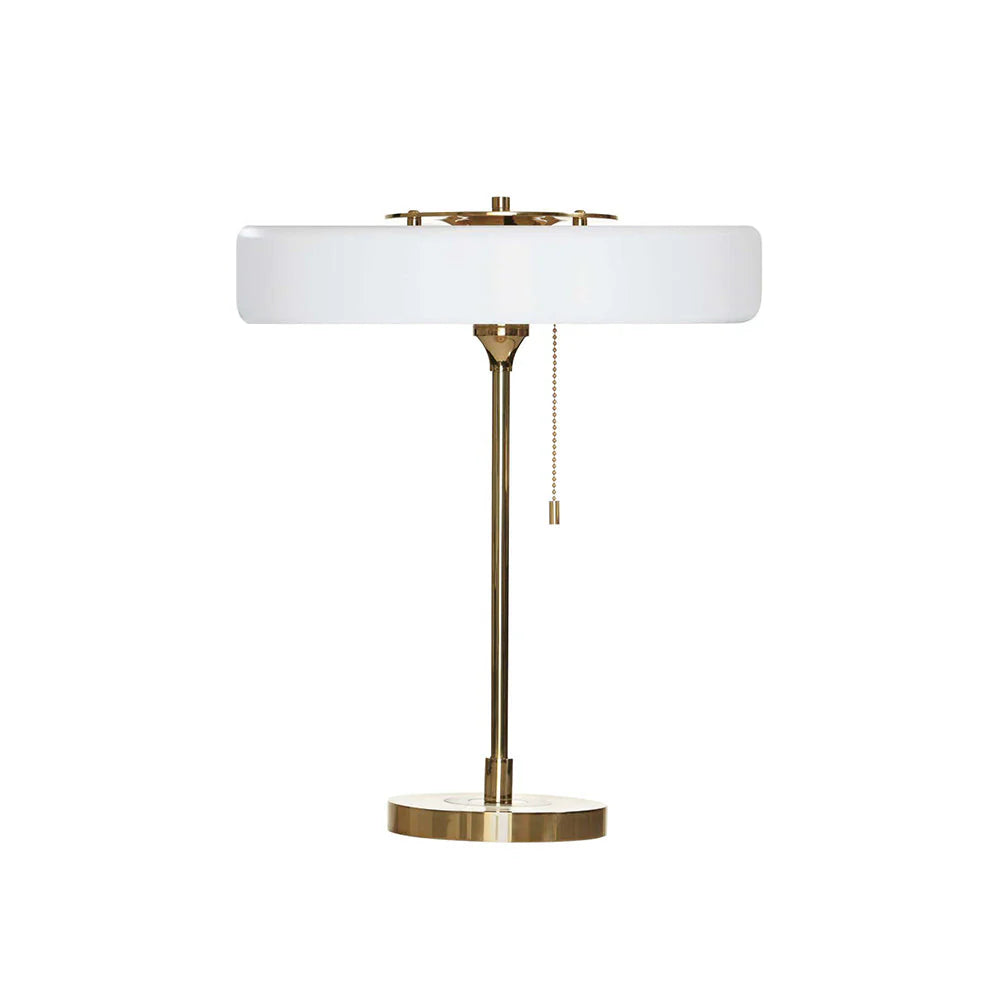 Table Lamp Metal Shade with Acrylic Diffuser Modern | Revolve