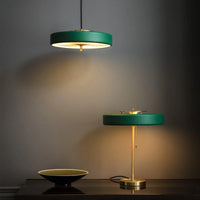 Table Lamp Metal Shade with Acrylic Diffuser Modern | Revolve