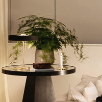 Table Lamp Metal Shade with Acrylic Diffuser Modern | Revolve