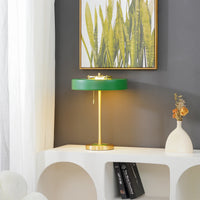 Table Lamp Metal Shade with Acrylic Diffuser Modern | Revolve