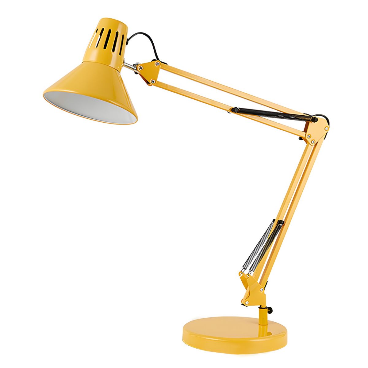 Table Lamp Nordic Style with Metal Cone Shade | Rovano