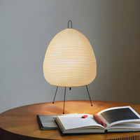 Table Lamp Rice Paper Wabi-Sabi Japanese Style | Favira