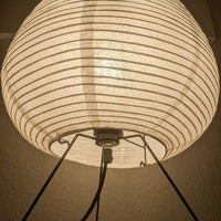 Table Lamp Rice Paper Wabi-Sabi Japanese Style | Favira