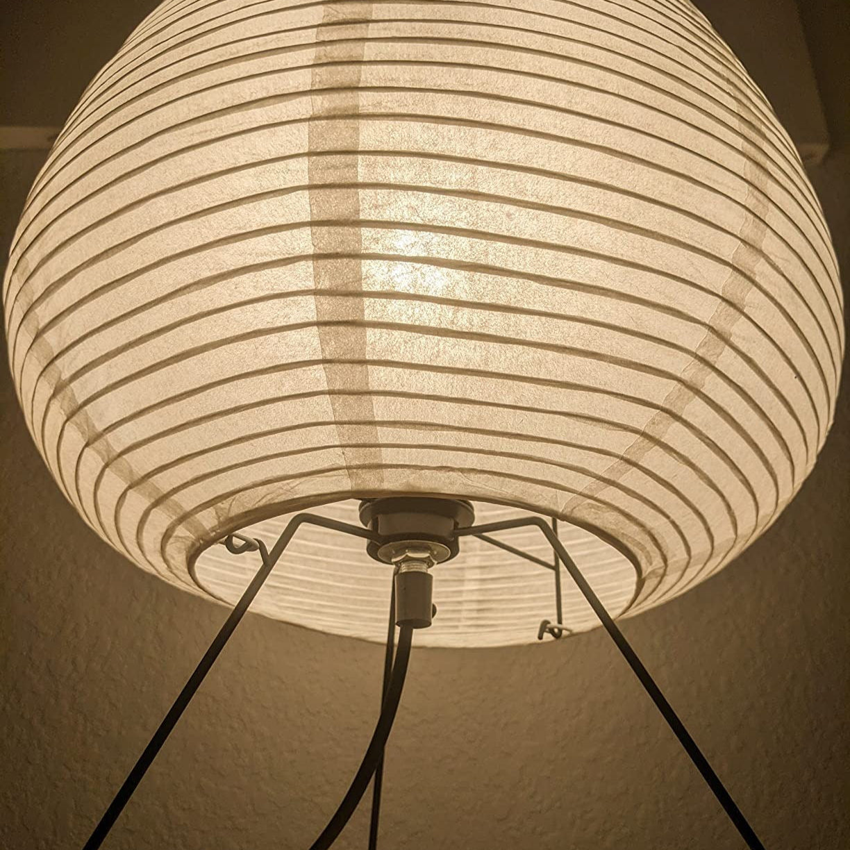 Table Lamp Rice Paper Wabi-Sabi Japanese Style | Favira