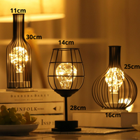 Table Lamp Wireless LED with Modern Steel Finish | Toriva