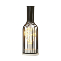 Table Lamp Wireless LED with Modern Steel Finish | Toriva