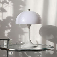 Table Lamp with Acrylic Dome Shade Modern Style | Alviro