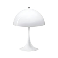 Table Lamp with Acrylic Dome Shade Modern Style | Alviro
