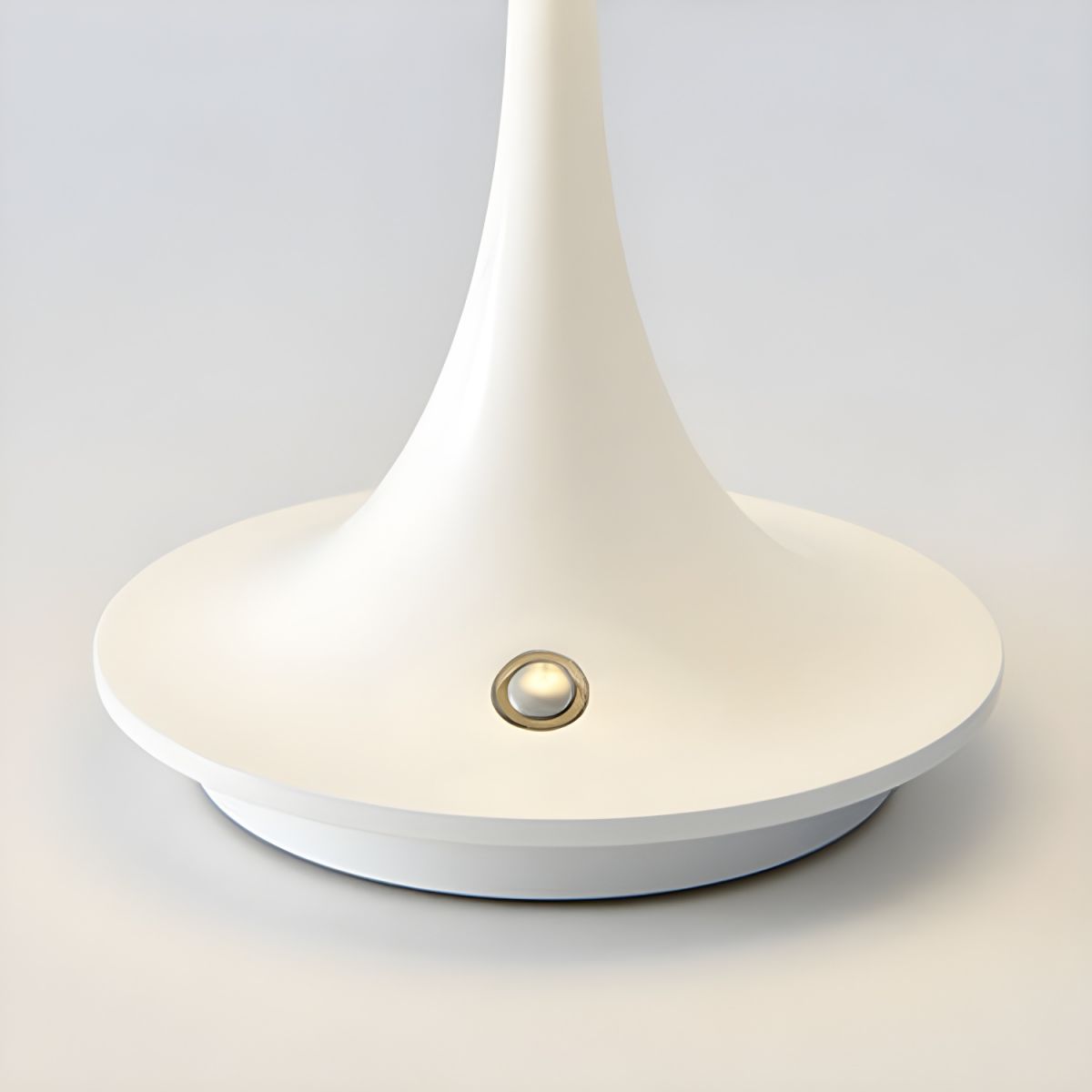 Table Lamp with Acrylic Dome Shade Modern Style | Alviro