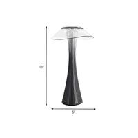 Table Lamp with Acrylic Shade Contemporary Design | Zeyvon