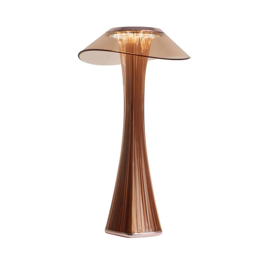 Table Lamp with Acrylic Shade Contemporary Design | Zeyvon
