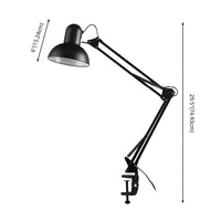 Table Lamp with Adjustable Clamp Modern Metal | Zeymar