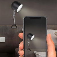Table Lamp with Adjustable Clip Modern Metal | Verilo