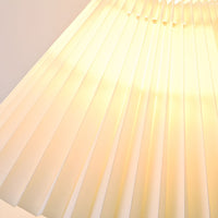Table Lamp with Ceramic Base Cone Shade Modern | Corvila