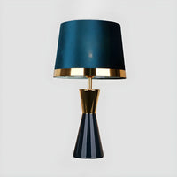 Table Lamp with Ceramic Base Modern Cone Shade | Averro