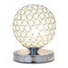 Table Lamp with Crystal Shade Modern Bedroom Style | Cyrano