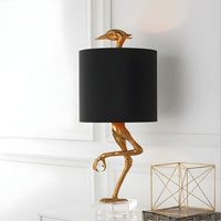 Table Lamp with Fabric Shade Traditional Style | Ostravo