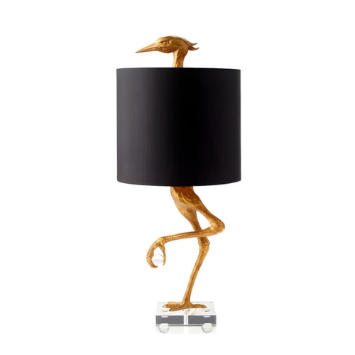 Table Lamp with Fabric Shade Traditional Style | Ostravo