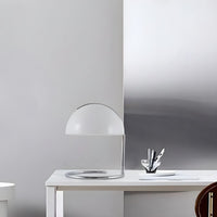 Table Lamp with Glass Dome Nordic Modern Style | Orvani