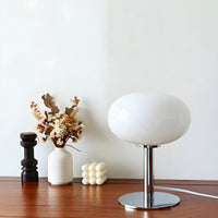 Table Lamp with Glass Globe Modern Bedroom Design | Sovira