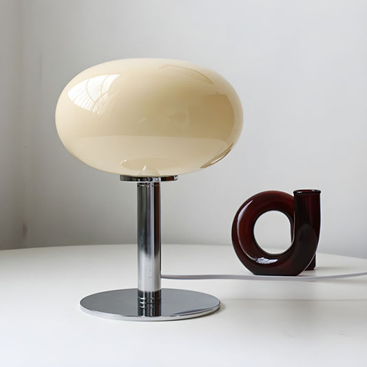 Table Lamp with Glass Globe Modern Bedroom Design | Sovira