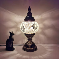 Table Lamp with Glass Mosaic Oriental Style | Morvani