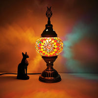 Table Lamp with Glass Mosaic Oriental Style | Morvani