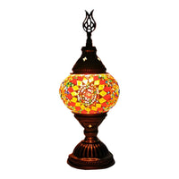 Table Lamp with Glass Mosaic Oriental Style | Morvani